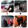 4PCS Multifunction Diamond Crystal Hooks Car Hanging Bag Holder Ornament Decor Hook Universal Creative Auto Interior Accessories