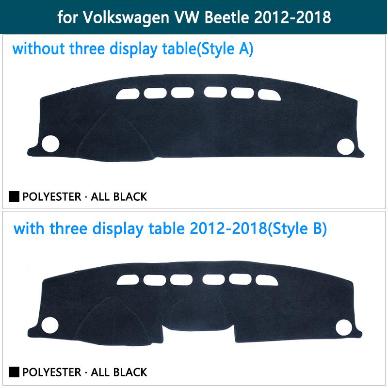 For Volkswagen VW Beetle 2012~2018 2013 2014 2015 2016 Anti-Slip Dashboard Mat Cover Inner Sun Shade Dash Board Car