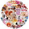 Ice Spice Singer Graffiti Stickers For Guitar Notebook Luggage Diy Waterproof Decals