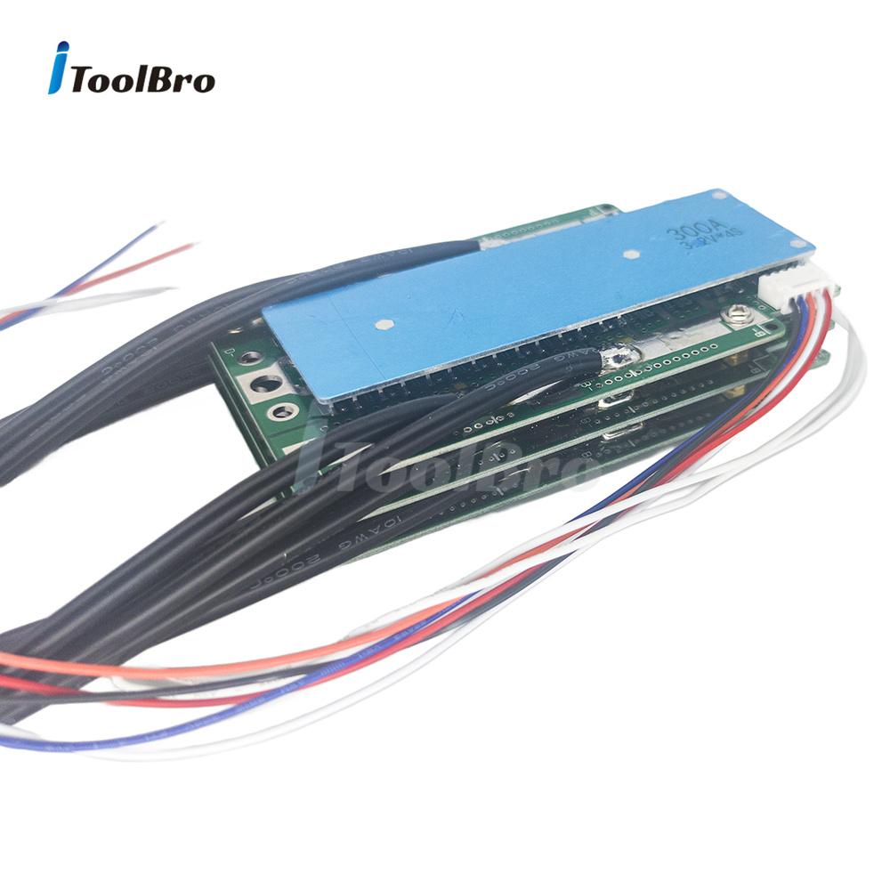 4S 12V 100A 130A 200A 260A 300A 390A BMS LifePo4 Lithium Protection Board Balance High Current Motorcycle Car Start RV Inverter
