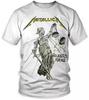 METALLICA cd hoes EN JUSTICE FOR ALL Officieel WIT T-SHIRT MED Nieuwe bliksem dood Unisex T-Shirt