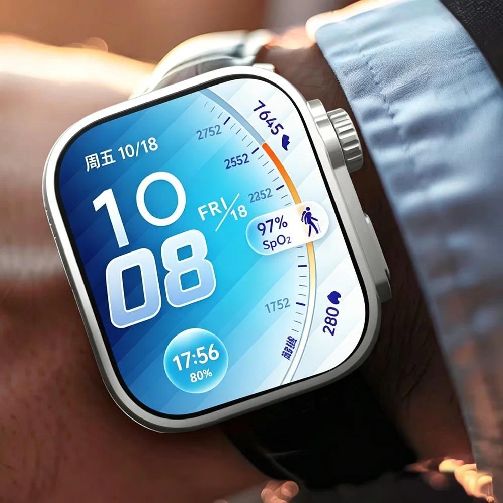 Change To Ultra Case for Huawei Watch Fit 5 Pro/ 5 Tempered Glass Cases Screen Protector for Huawei watch Fit 5 Upgrade to Ultra