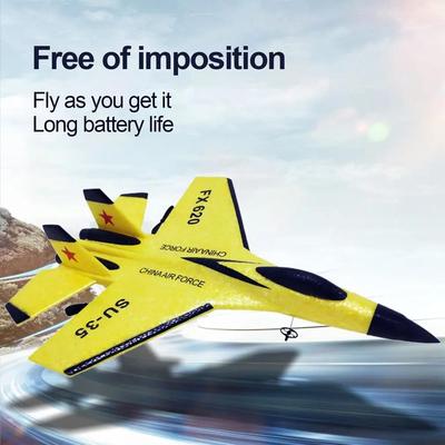 Avion télécommandé SU35 FX-620, planeur électrique en mousse EPP, 2,4 GHz, jouet pour enfants