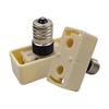 E17 Square Hook Adapter, Conversion Hook Adapter, Converts to Hook Socket, Lighting Fixture, Easy Installation, No Construction Required, Heat