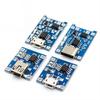 Mini Micro Type-c USB 5V 1A 18650 TP4056 Lithium Batteries Charger Module Charging Board With Protection Dual Functions 1A Li-ion