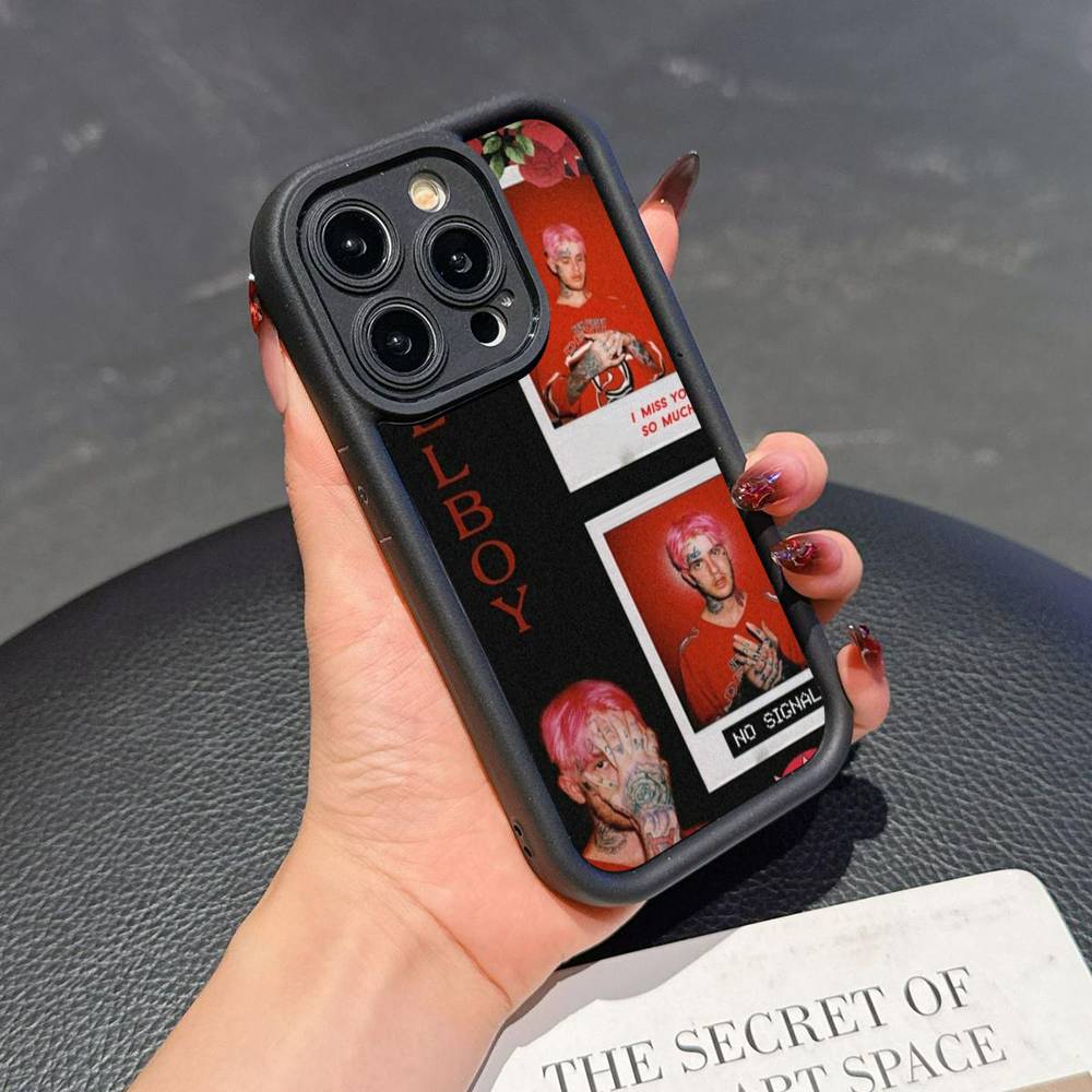 Lil Peep Hellboy Liebe Weiche Silikonhülle Für iphone 17 Air 16 15 14 13 12 11 Pro Max Plus Stoßfeste TPU Handyhülle