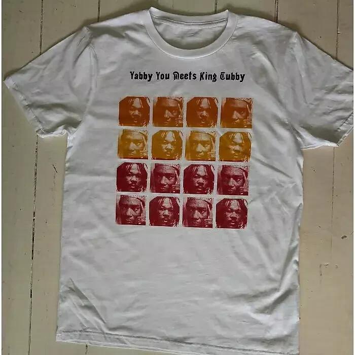 Vintage Yabby You Meets King Tubby Shirt Classic White Unisex S-5XL Unisex T-Shirt XL