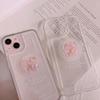 3D Pink Bow IPhone 16 Pro Max Case, Apple 14 Plus Transparent 15 Pro Fairy 17 Case