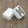 Hand-Rubbed Jade Color Mahjong Tiles for Home or Dorm Use In Various Sizes