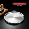 ZISIZ 304 Edelstahl 38CM Kommerzieller doppelwandiger Hotpot/Grillplatte