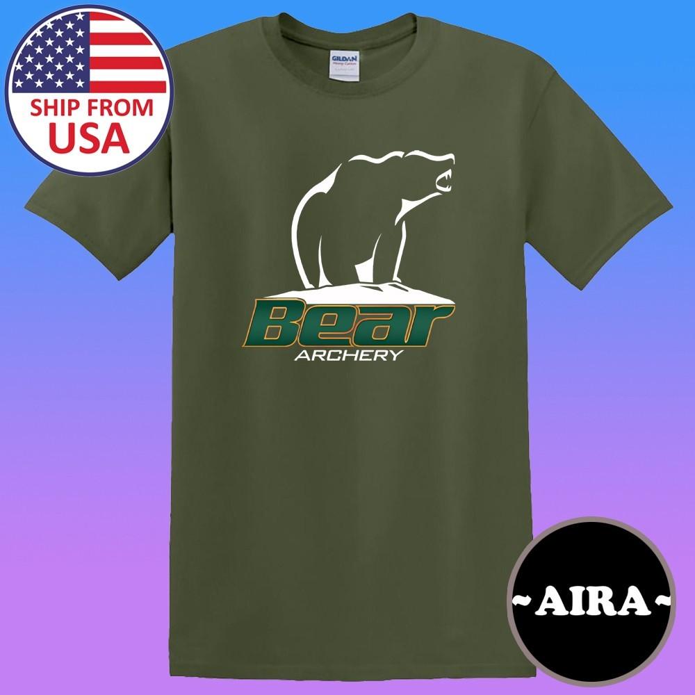 Bear Archery Men s Military Green Size S-5XL 3XL