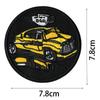 Cool Embroidered Motorcycle Suit Patches: European & American Academic Style Appliques