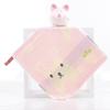 Cartoon Puppy Bear Quick-Drying Jacquard Hand Towel, 100% Cotton, 25x25 cm.