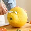 304 Edelstahl Zitrus Schäler Korrosionsbeständig Professioneller Orangenschäler Rostfrei Pomelo Schalenentferner Zitrone