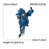 Broche Vintage de Cavalo com Strass para Mulheres Pins de Lapela de Animal Acessórios para Roupas de Festa
