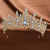 Diadema Corona Nuziale con Strass per Abito da Sera e Servizi Fotografici