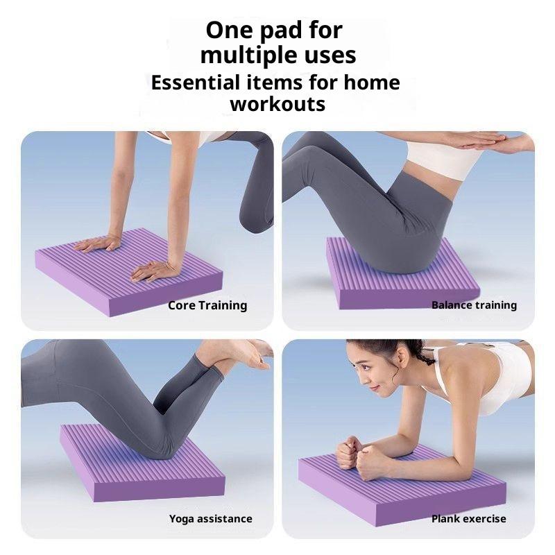 Balance Training Pad Non-Slip High Rebound Thickened Foam Mat Ankles Knee Cushion For Core Stability Yoga Fitness