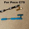 For Xiaomi Redmi 14C / Poco C75 Power Volume Buttons Flex Cable Power On Off  Volume Button Key Flex Cable Replacement