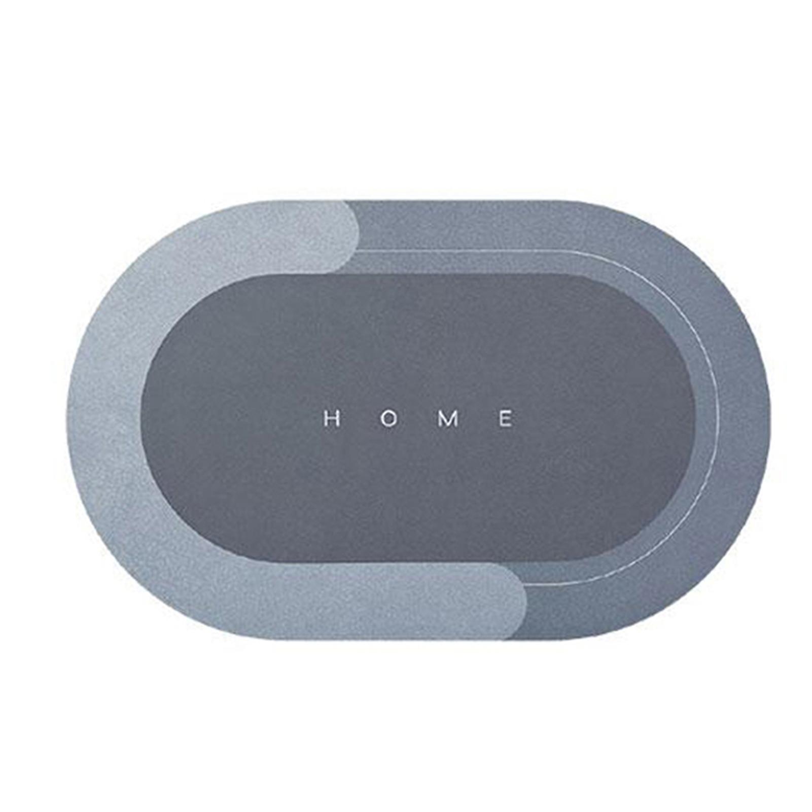 

Ванная Абсорбирующий Коврик для Ванны Коралловый Вельвет Сверхбыстрое Впитывание Воды Мягкий и Удобный Коврик для Более Легкой Сушки Грязевой Коврик для Ног Ванная Oval