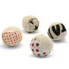 1 Pcs Ball Cat Toy Interactive Cat Toys Play Chewing Rattle Scratch Catch Pet Kitten Cat Exercise Toy Balls(style random)