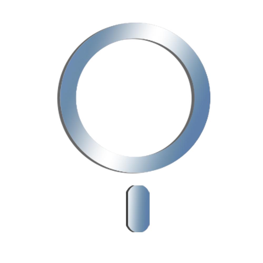 

1 шт. Беспроводное зарядное устройство с металлическим кольцом-наклейкой для iPhone 12/13/14 серии