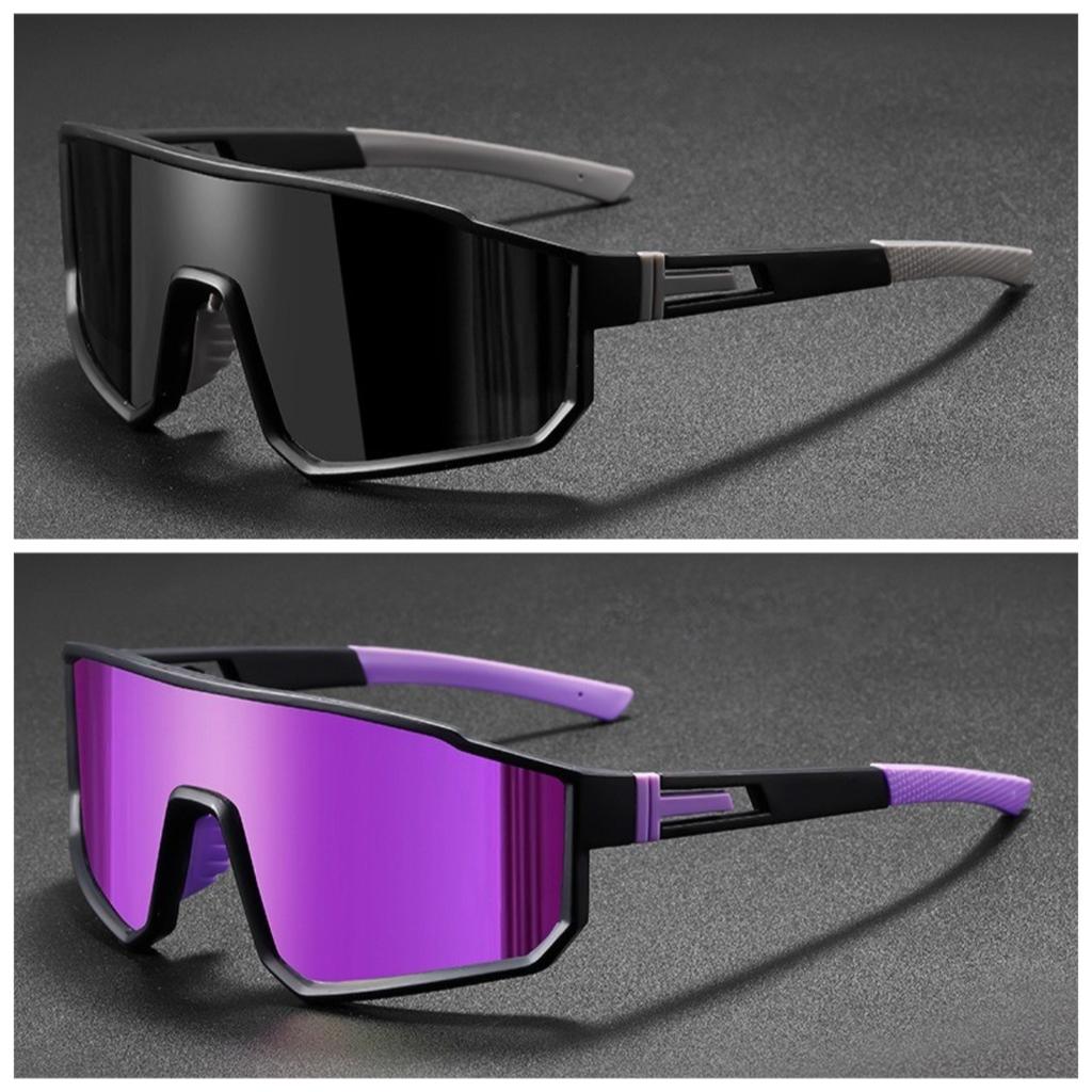 2 pc Sunglasses Cool Men Women Luxury Glasses Outdoor Sports Runing Drving Shades Racing UV400 Bicycle Eyewear