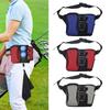 Compact Golf Ball Holder Case Storaeg Waist Bag With Adjustable Belt Weather Resistant For Course Travel