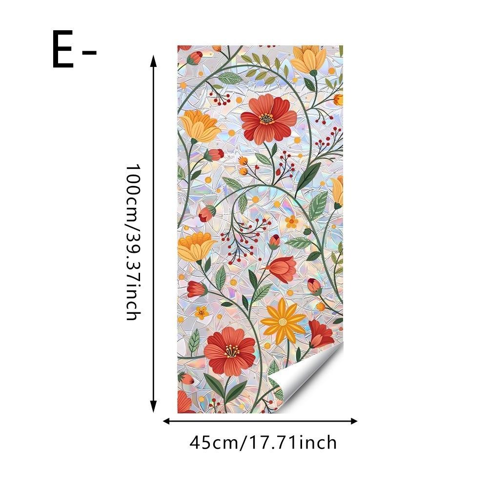 Self Adhesive Glass Sticker PVC Electrostatic Glass Sticker New Window Sticker Window Decoration