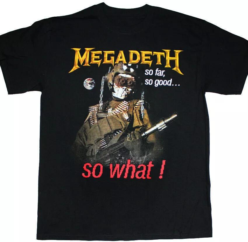 Футболка Megadeth So Far, So Good, So What 1988 Унисекс XXXL