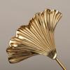 Premium Style Brass Ginkgo Leaf Tabletop Ornaments Unique TV Cabinet Wine Cabinet Entrance Home Decoration Decoration Decoration
