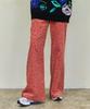 Dyuidyui Flower Corduroy Pants_Pink