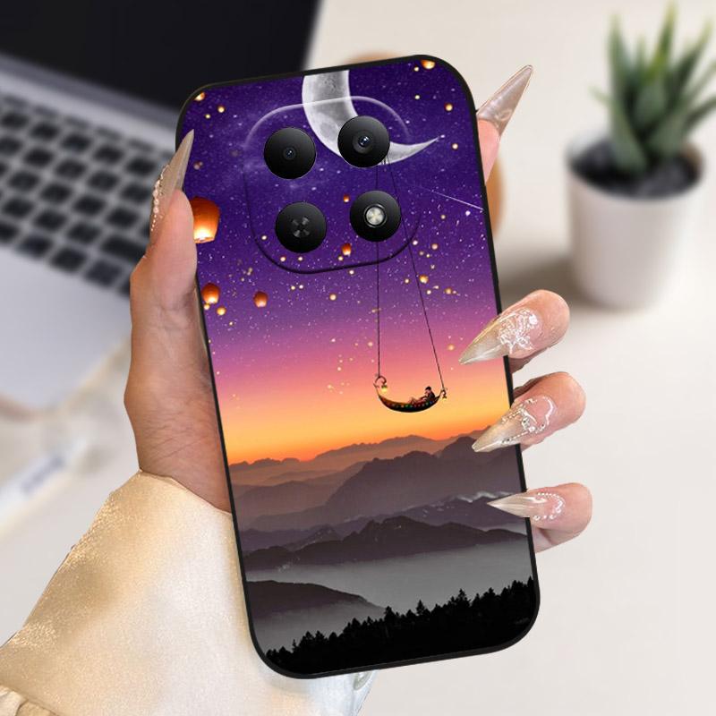 For Redmi Note15 15Pro Case Flowers Lion Camera Protection TPU Silicone Soft Cover For Xiaomi Redmi Note 15 Pro 4G 5G Fundas