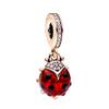 925 Sterling Silver Glow Firefly Butterfly Charms Fit Módní Originální náramky Dragonfly Bee Hmyz korálky Vlastní výroba šperků