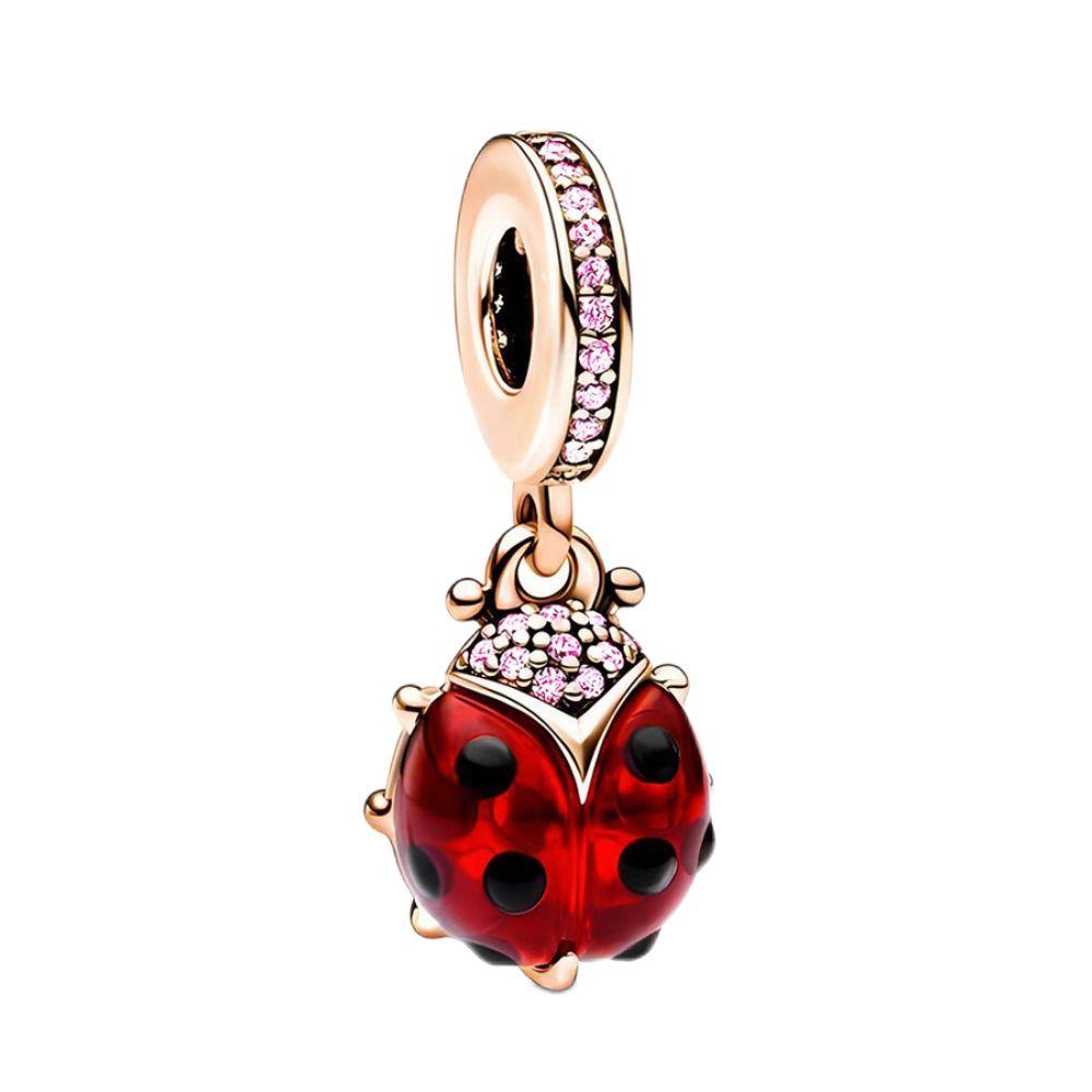 925 Sterling Silver Glow Firefly Butterfly Charms Fit Módní Originální náramky Dragonfly Bee Hmyz korálky Vlastní výroba šperků