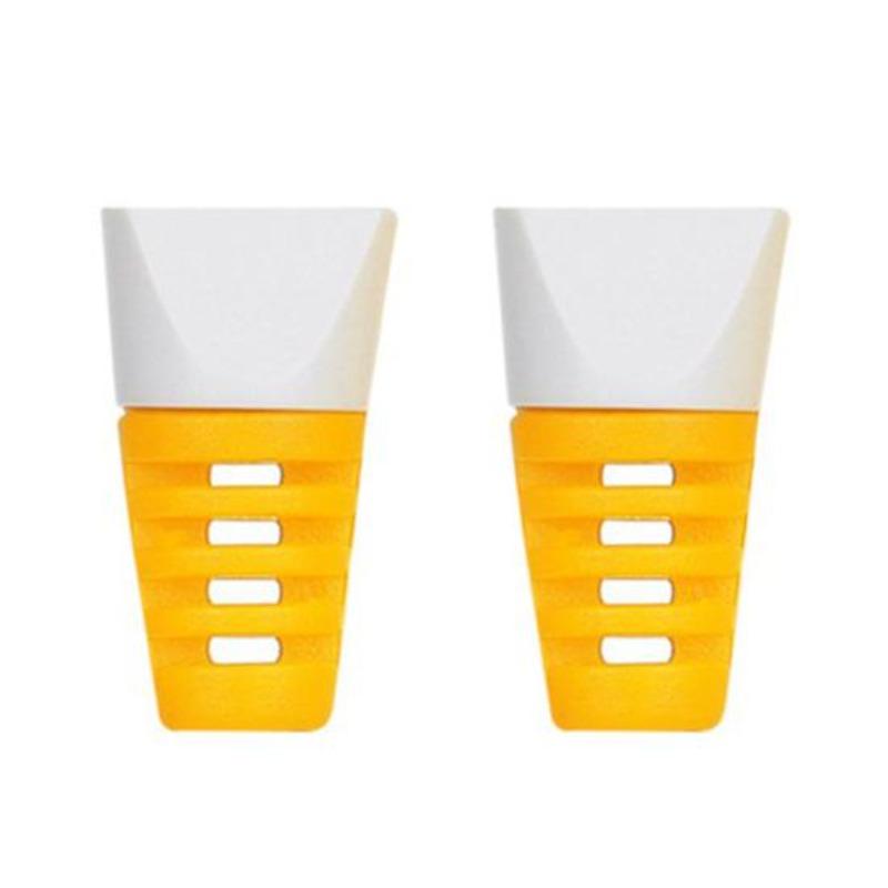 

2 шт./10 шт. Захист кабелю Універсальний Захист від перегинів ПВХ Кабель для зарядки телефону Зарядний кабель Аксесуари для телефону 2pcs жовтий