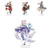 Genshin Impact Acrylic Stand Desktop Decor Featuring Kazuha Venti Klee Hutao Ganyu Paimon For Anime Fans