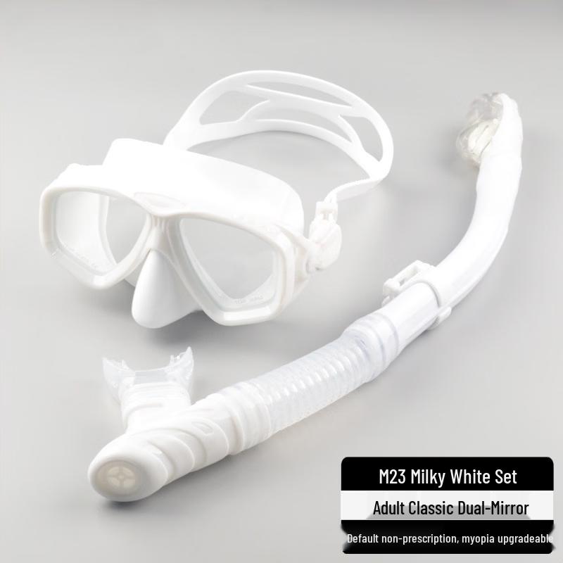 Jundingying M23 Dry Snorkel Set with Diving Mask