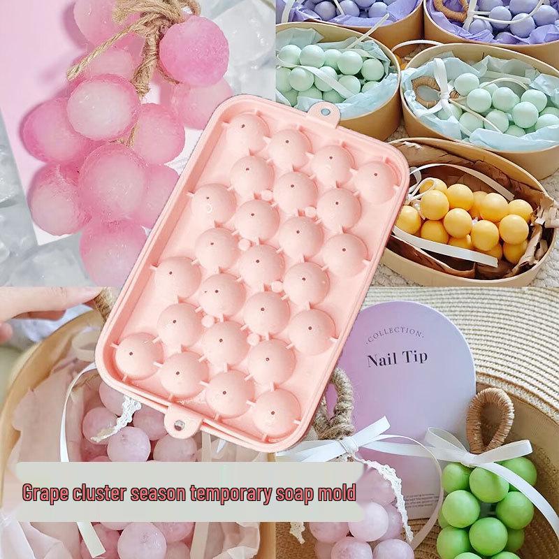 3D Berry Squeeze Mold for Cake & Soap Decorations