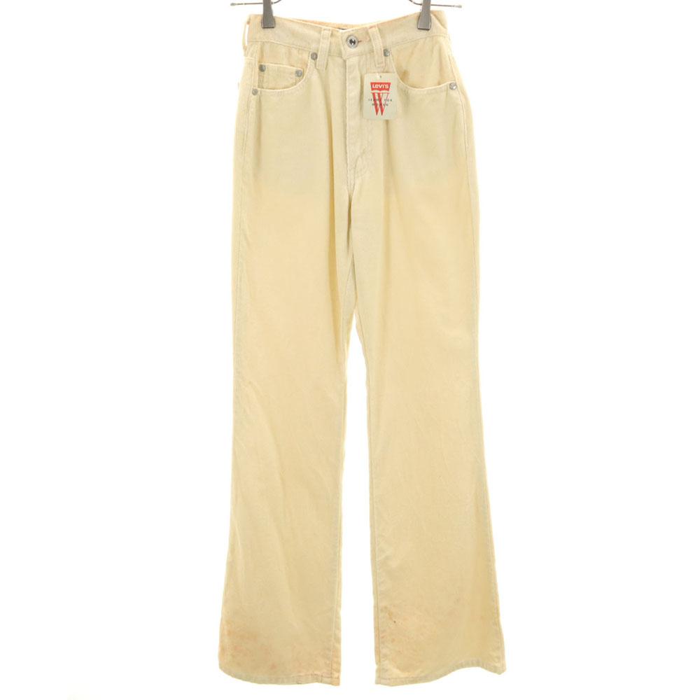 

Levi s 90s Unused Silver Tab Old Deadstock Flare pants W27 Ivory Women Used