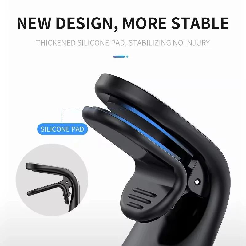 For Jeep Renegade Grand Cherokee Patriot Wrangler Magnetic Metal Car Phone Holder Air Vent Mount Auto Interior Accessories ALN1