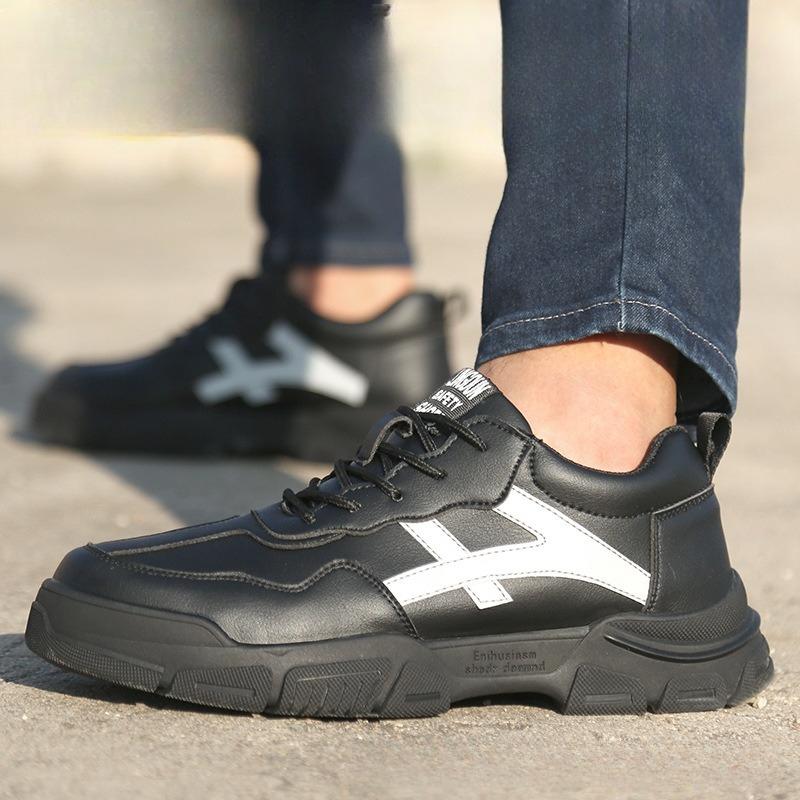 

Обувь для страхования труда, устойчивая к проколам и ударам, рабочая обувь со стальным мешком на голове, защитная обувь, водонепроницаемая обувь с низким верхом для страхования труда 45