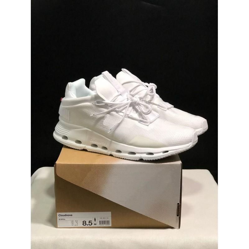 On Cloudnova Running Shoes Men Women Lightweight Breathable Cushioned Sneakers Low-Top Trail Jogging Footwear