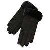 Women's Touchscreen Fleece Cycling Gloves - Cartoon Style, Thickened, Cold Weather Protection