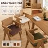 High Resilience Dining Chair Cushion 40×40cm/45×45cm Chair Seat Pad Leather Chair Pad  Home Decor