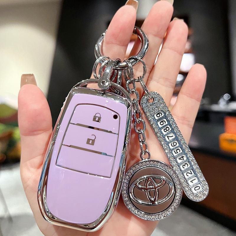 Applicable à la housse de clé Toyota Fenglanda Corolla Ruifang Lingfang 2023 Wesa Kuluze bz3 boucle de sac de voiture