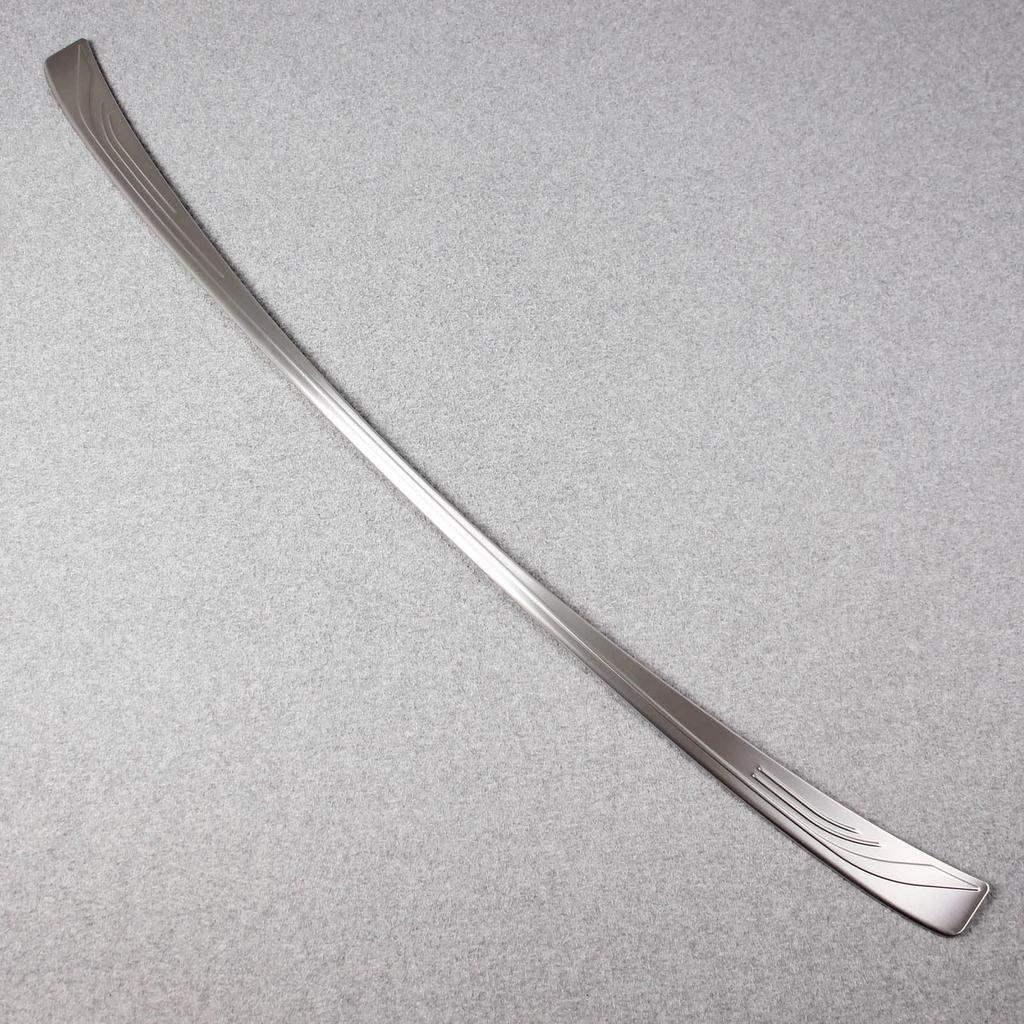 RUIQ Stainless Steel Rear Bumper Step Garnish Guard for the New Lexus Silver Design NX250/NX350/NX350h/NX450h+ (20 Series) - Scratch-Resistant,