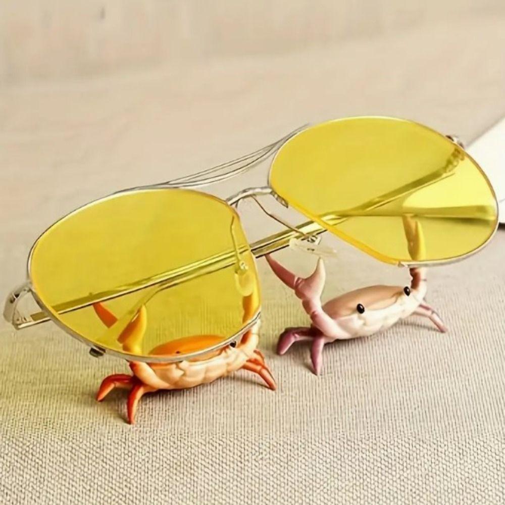 Multifunctional Weightlifting Crabs Pen Holder Desktop Organizer Pen Storage Rack  Stationery