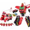 New Carbot FIENT Transformation Car To Robot Toys Action Figures Transforming Robot Police Toy for Children Gift