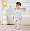 Kids' Cotton Autumn/Winter Set: Warm Long Sleeve Base Layer & Pants for Babies 0-6 Years