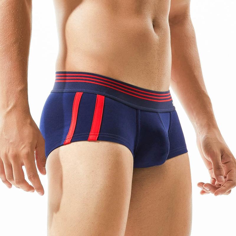 Herren Slips Herren Unterwäsche Boxershorts Sportunterwäsche Niedrige Taille Bequem Herren Boxershorts Unterhosen